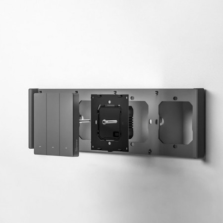 Cadru de montare triplu Sonoff pentru instalarea intrerupatoarelor de perete M5-80 - Img 3