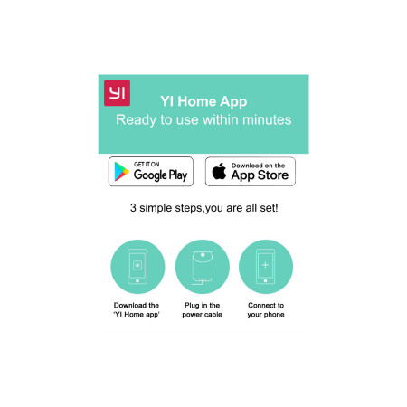 Camera de securitate YI Pet , 1080p, 360 de grade, Camera IP inteligenta pentru interior, cu vedere nocturna, audio bidirectional, urmarire miscare, detectie umana, aplicatie pentru telefon, compatibil cu Alexa și Google - Img 4