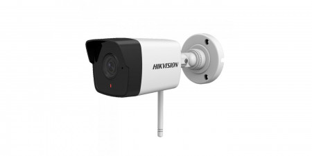 Camera de supraveghere Hikvision DS-2CV1021G0-IDW1D, 2 MP Outdoor Fixed Bullet Network Camera with Build-in Mic, 1920 × 1080, CMOS 1/2.7", IR30m