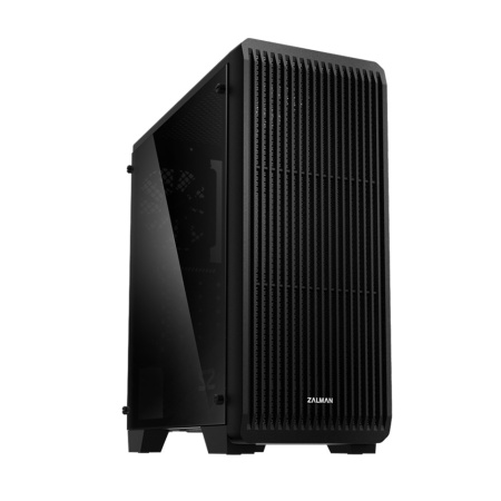 Carcasa computer, ZALMAN, ATX, Sticla, Negru - Img 2
