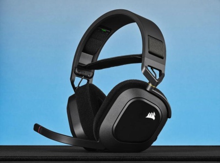 Casti Gaming Corsair HS80 RGB USB Carbon - Img 11