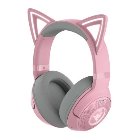 Casti Gaming Razer Kraken Kitty Edition V2 BT Quartz - Img 5