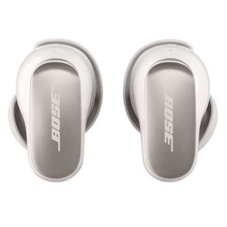 Casti true wireless cu anulare zgomot Bose QuietComfort Ultra Earbuds, White Smoke