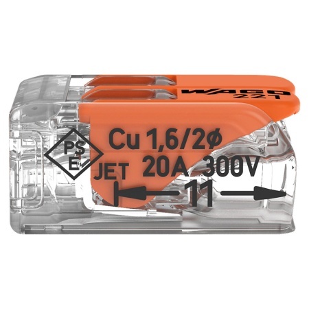 CLEME WAGO SLIM MYF 2X4MM2 SET 100 BUC - Img 4