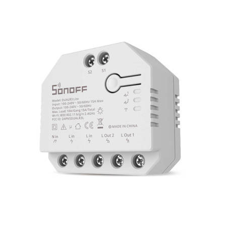 Comutator smart WiFi Sonoff Dual R3 Lite - Img 2