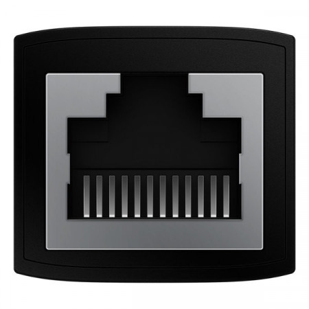 Conector de retea Baseus AirJoy Series RJ-45 Conector cablu Ethernet 1 buc - negru - Img 5