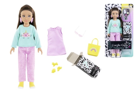 COROLLE SET CUMPARATURI SURPRIZA PAPUSA LUNA 28CM - Img 2