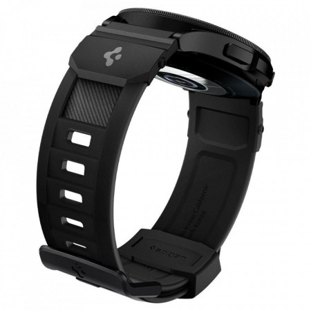 Curea ceas SPIGEN RUGGED BAND GALAXY 4/4 CLASSIC / ACTIVE 2 / HUAWEI WATCH GT 2 42 MM NEGRU MAT - Img 4