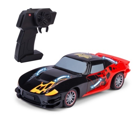 DICKIE TOYS MASINUTA NIGHT PHANTOM RC CU TELECOMANDA 2.4GHz SCARA 1 LA 18 - Img 2