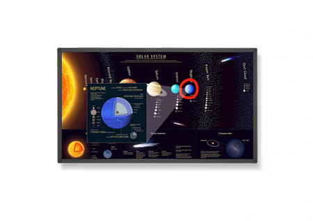Display Touch Nec E651-T, 65", 400 cd/m2