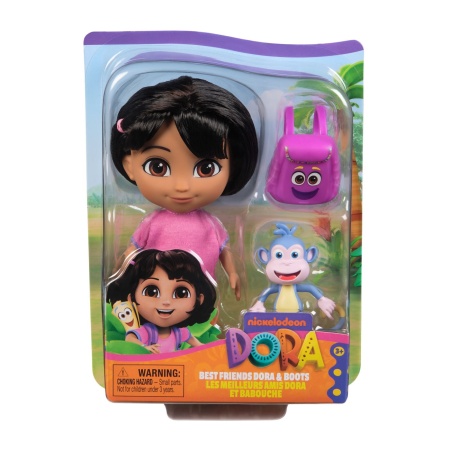 DORA SET CEI MAI BUNI PRIETENI PAPUSA DORA SI BOOTS CU ACCESORII - Img 2