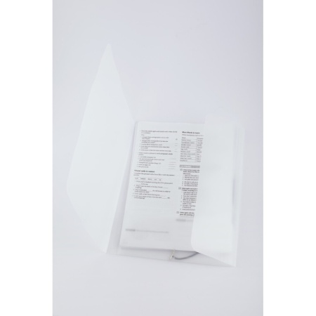 Dosar Typec Home, A4, transparent, cu elastic, set 6 bucati - Img 5