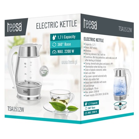 FIERBATOR ELECTRIC CORDLESS 1.7L TEESA - Img 6