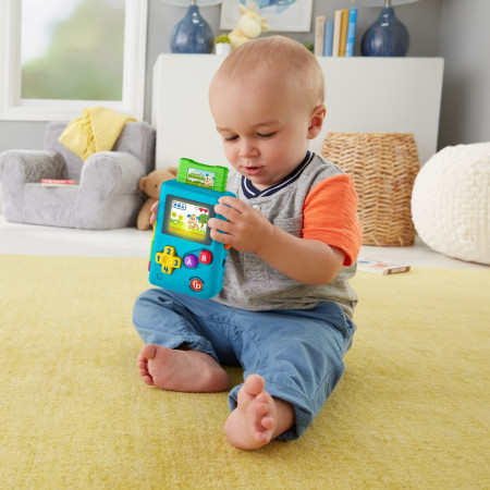 FISHER PRICE LAUGH&amp;LEARN CONSOLA DE JOC INTERACTIVA IN LIMBA ROMANA - Img 3