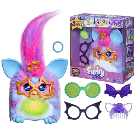FURBY VIBES JUCARIE INTERACTIVA BLUE RAZZ - Img 3