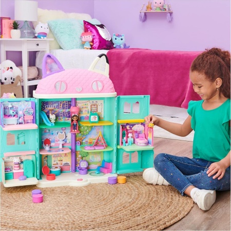 GABBYS DOLLHOUSE CAMERA DELUXE DORMITORUL LUI PILLOW CAT - Img 3