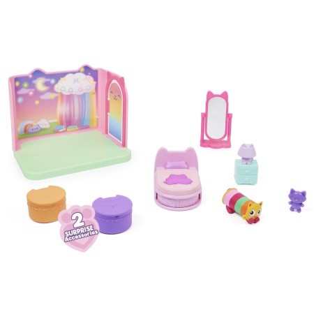 GABBYS DOLLHOUSE CASA DE LUX DORMITORUL VISELOR FRUMOASE A LUI PILLOWCAT - Img 2
