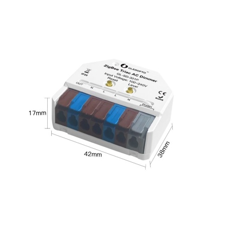 Gledopto GL-SD-301P mini Dimmer modul, Zigbee Pro (Zigbee 3.0 + RF) - Img 4