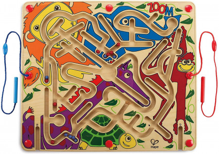 HAPE LABIRINT MAGNETIC ZOO&amp;#39;M - DISTRACTIE LA DUBLU - Img 2