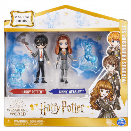 HARRY POTTER WIZARDING WORLD MAGICAL MINIS SET 2 FIGURINE HARRY POTTER SI GINNY WEASLEY - Img 2