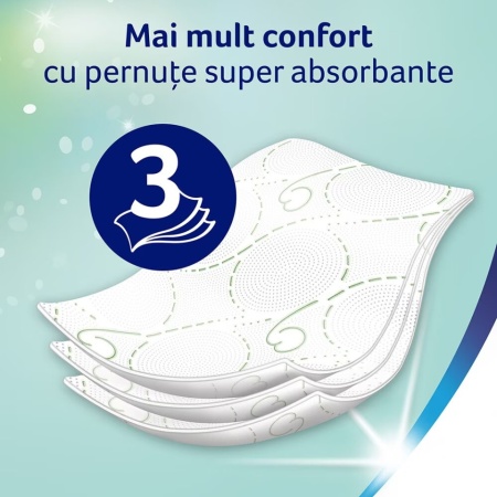 Hartie igienica Zewa Deluxe Delicate Care, 3 straturi, 24 role - Img 3