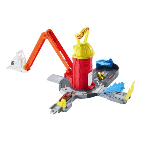 HOT WHEELS CITY SET DE JOACA SUPER STATIE DE POMPIERI CU MASINUTA INCLUSA - Img 2