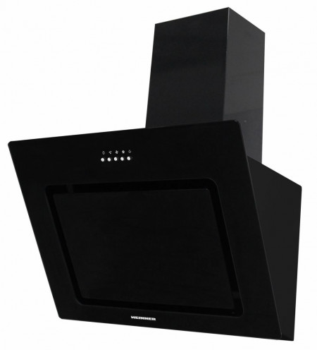 Hota incorporabila decorativa Heinner DCH-650RGBK, Putere absorbtie 594.5 m3/h, 1 motor, 60 cm, Front sticla neagra