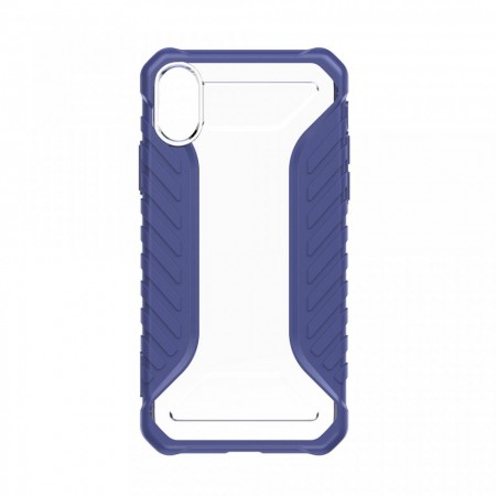 Husa protectie antisock, Baseus Michelin, pentru iPhone XS / X, albastru