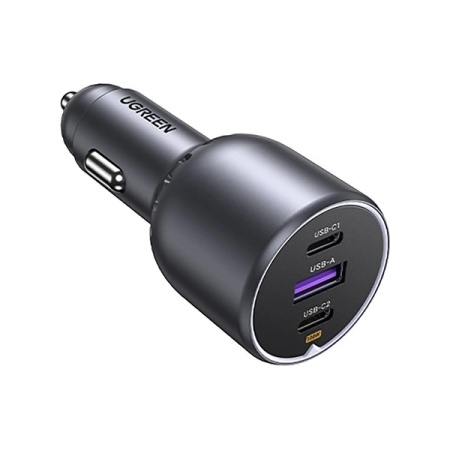Incarcator auto Ugreen EC705 130W 2x USB-C 1x USB-A - gri - Img 7
