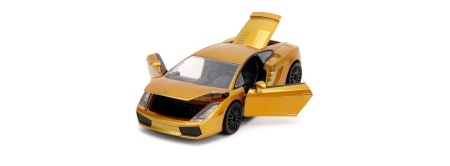 JADA FAST FURIOUS MASINUTA METALICA LAMBORGHINI GALLARDO AURIU SCARA 1 LA 24 - Img 2