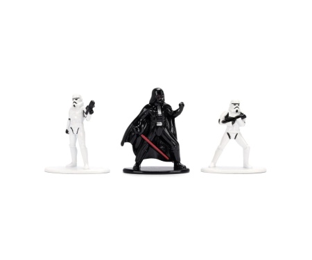 JADA STAR WARS SET 3 NANO FIGURINE METALICE 4CM - Img 3