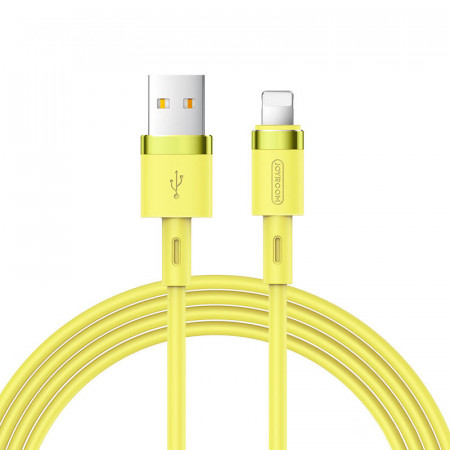 Joyroom USB - Cablu Lightning 2,4A 1,2 m (S-1224N2 Galben)