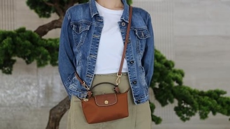 Kit curea de umăr din piele reglabilă pentru mini genți, baretă crossbody de schimb cu carabine metalice pentru genți mici - Img 5