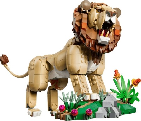 LEGO CREATOR ANIMALE SALBATICE LEU MAIESTUOS 31386 - Img 3