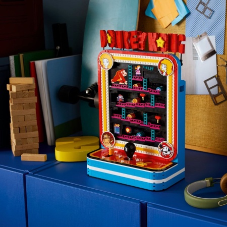 LEGO SUPER MARIO JOC ARCADE DONKEY KONG 72051 - Img 2