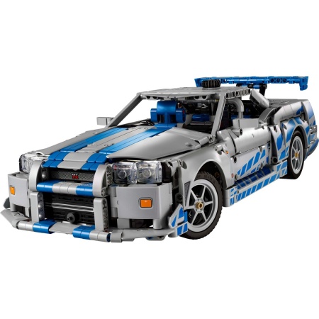 LEGO TECHNIC 2 FAST 2 FURIOUS NISSAN SKYLINE GT-R R34 42210 - Img 2