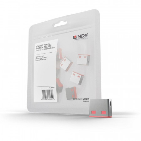 Lindy 10 USB Port Locks BLUE no Key - Img 2