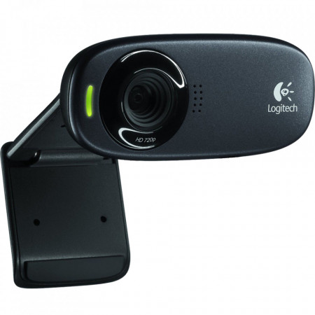 LOGITECH Camera Web C310, Apel Video HD, Tehnologia Right Light, Microfon, Functia Right Sound, Negru - Img 4