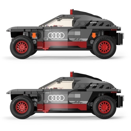 MASINUTA CONSTRUIBILA AUDI RS Q E TRON SCARA 1 LA 30 - Img 3