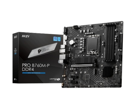 MB MSI PRO B760M-P DDR4 LGA1700 - Img 6