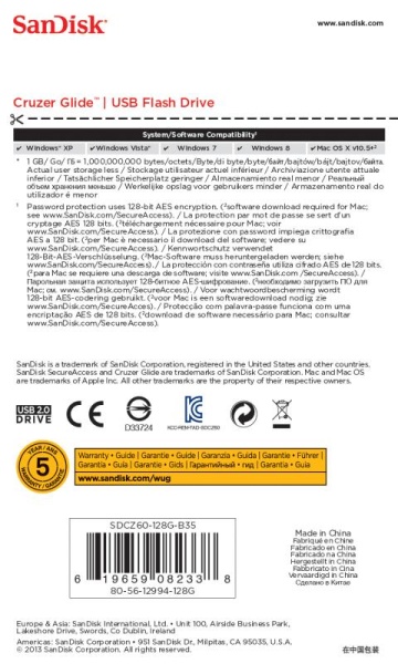 Memorie externa SanDisk Cruzer Glide 128GB USB 2.0 - Img 11