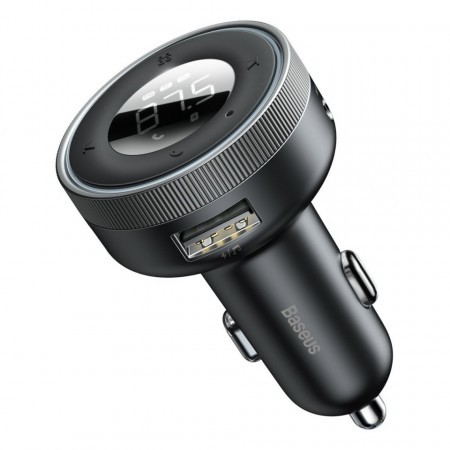 Modulator FM Baseus Enjoy Car Wireless MP3 Charger, Bluetooth 5.0, microSD, AUX (black)