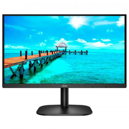 Monitor AOC LED IPS VA 23.8'', Full HD, 75Hz, 4ms, DVI, VGA, 24B2XD