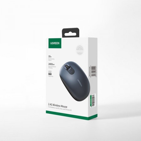 Mouse wireless USB Ugreen MU105 2.4GHz - bleumarin - Img 5