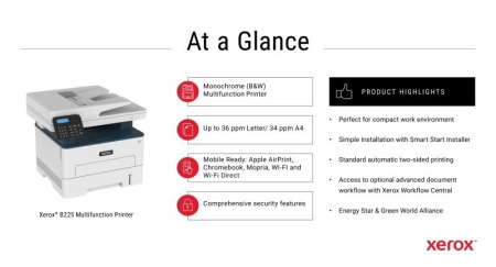 Multifunctional Laser Monocrom Xerox B225V_DNI - Img 10