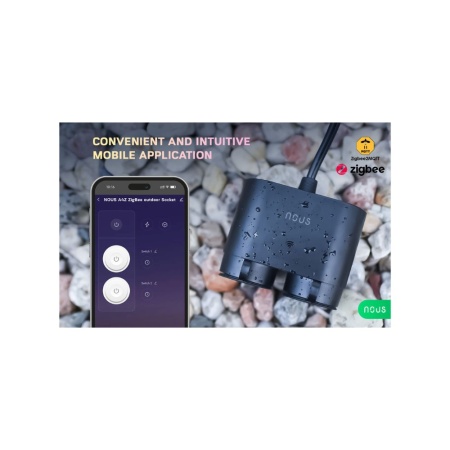Nous A4Z smart Tuya Zigbee outdoor power strip - Img 4