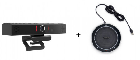 Pachet Videoconferinta cu Webcam All-in-one, SeeUp, USB conferencing + Eacome SV11 Speakerphone, USB