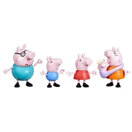 PEPPA PIG SET 5 FIGURINE FAMILIA PEPPA - Img 2