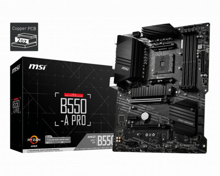 Placa de baza MSI B550-A Pro, AMD B550, Socket AM4, ATX - Img 2