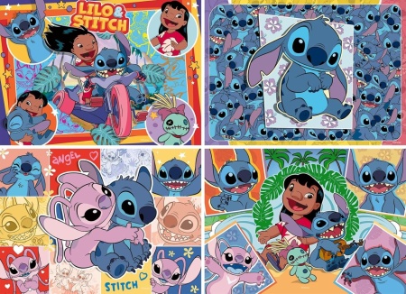 PUZZLE DISNEY STITCH 4X100 - Img 2
